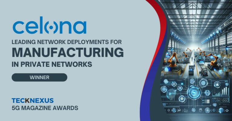 Celona's Private 5G Network: Enhancing Manufacturing Processes