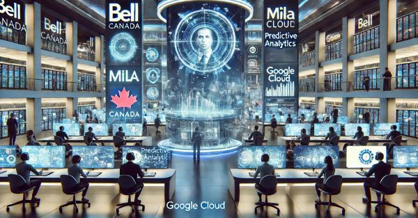 Bell Canada's AI/GenAI Partnership with Mila & Google: Transforming Telecommunications